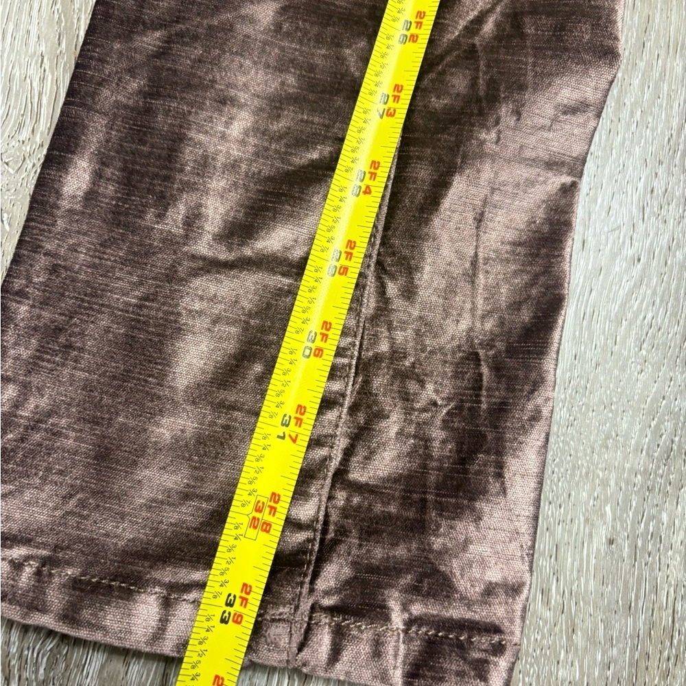 Free People Textured Velvet Pants in Brown - Picture 6 of 14